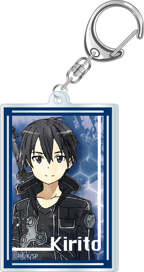 『 ソードアート・オンライン』ウェットカラーシリーズ アクリルキーホルダー キリト SAO ver.